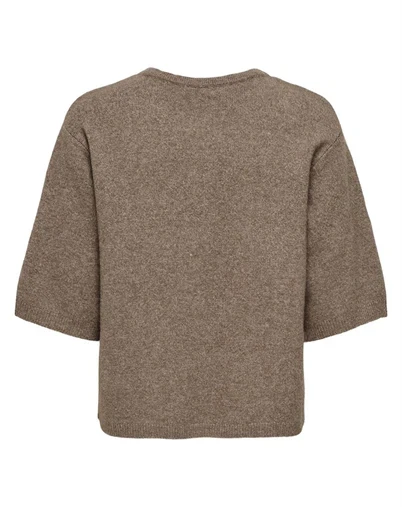 JDY - JDYRue Life Pearl Cardigan - Caribou/Melange